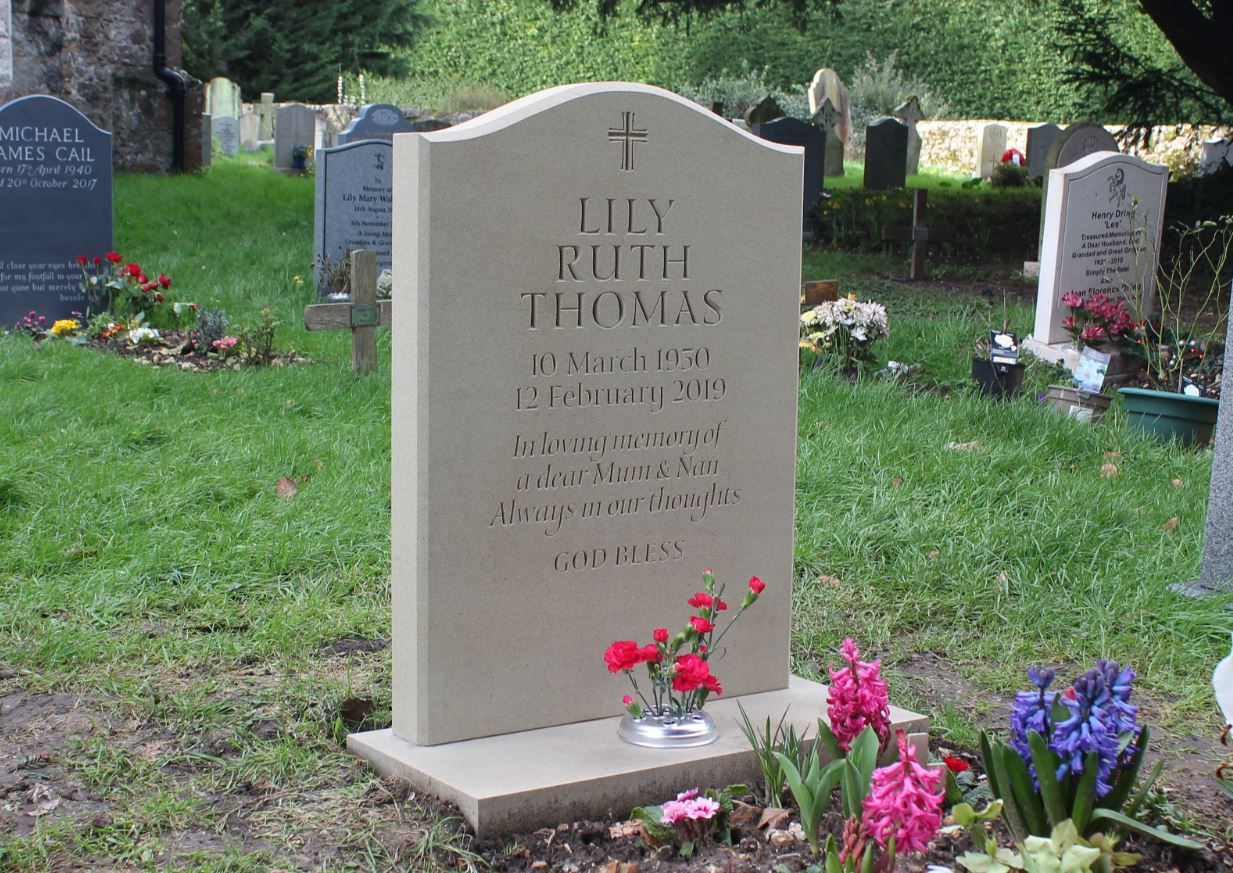 Gravestones Headstones And Memorials Dover Headstones   Lilly 